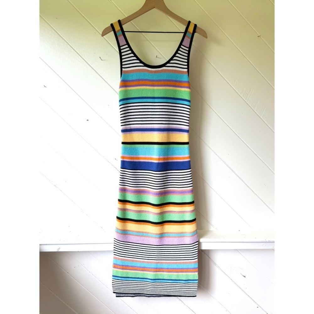 Roxy stripped knit tank dress